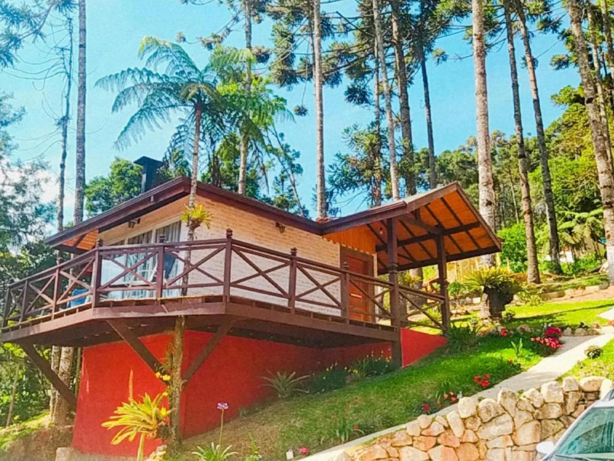 Chalé Descanso na Serra Monte Verde  Esterno foto